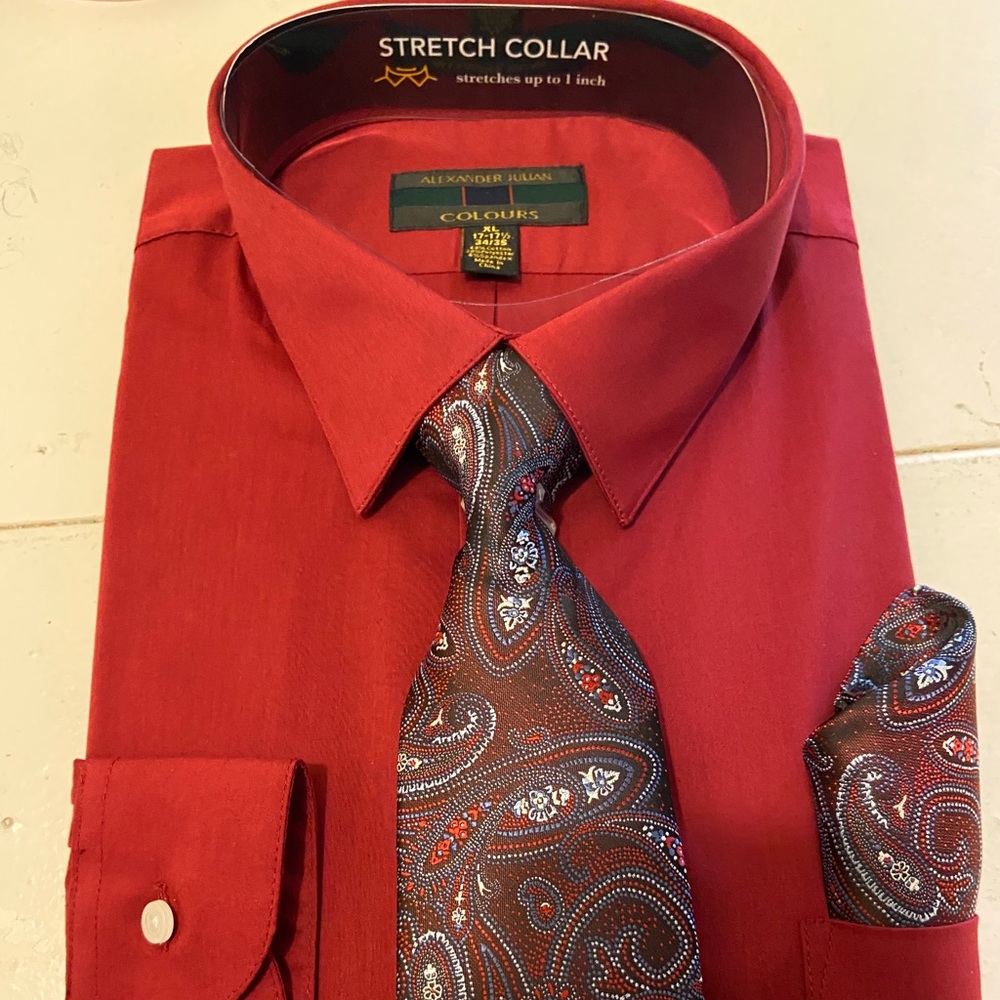 Men shirt 17-17 1/2. 34/35